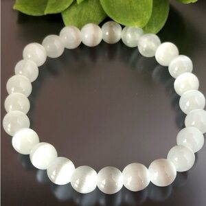 Selenite Bracelet 8mm
